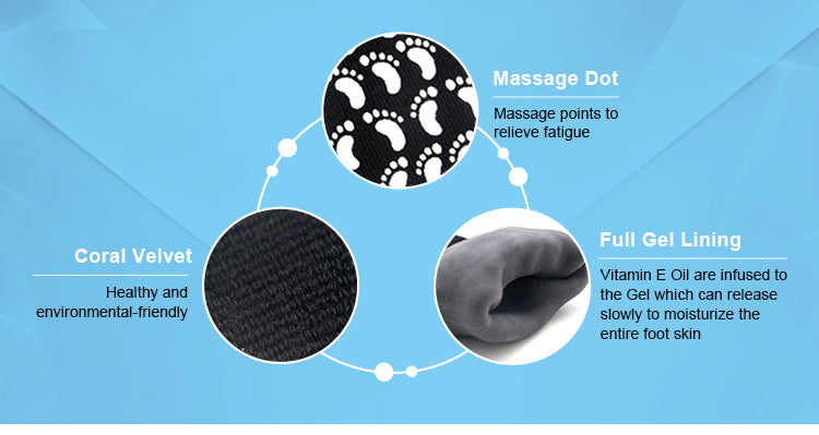 2026 Viral - Moisturizing Spa Gel Socks