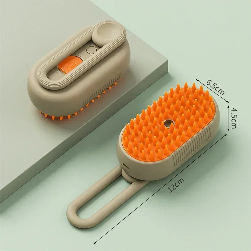 Upgraded Pet Grooming Comb & Steam Hair Remover for Dogs & Cats