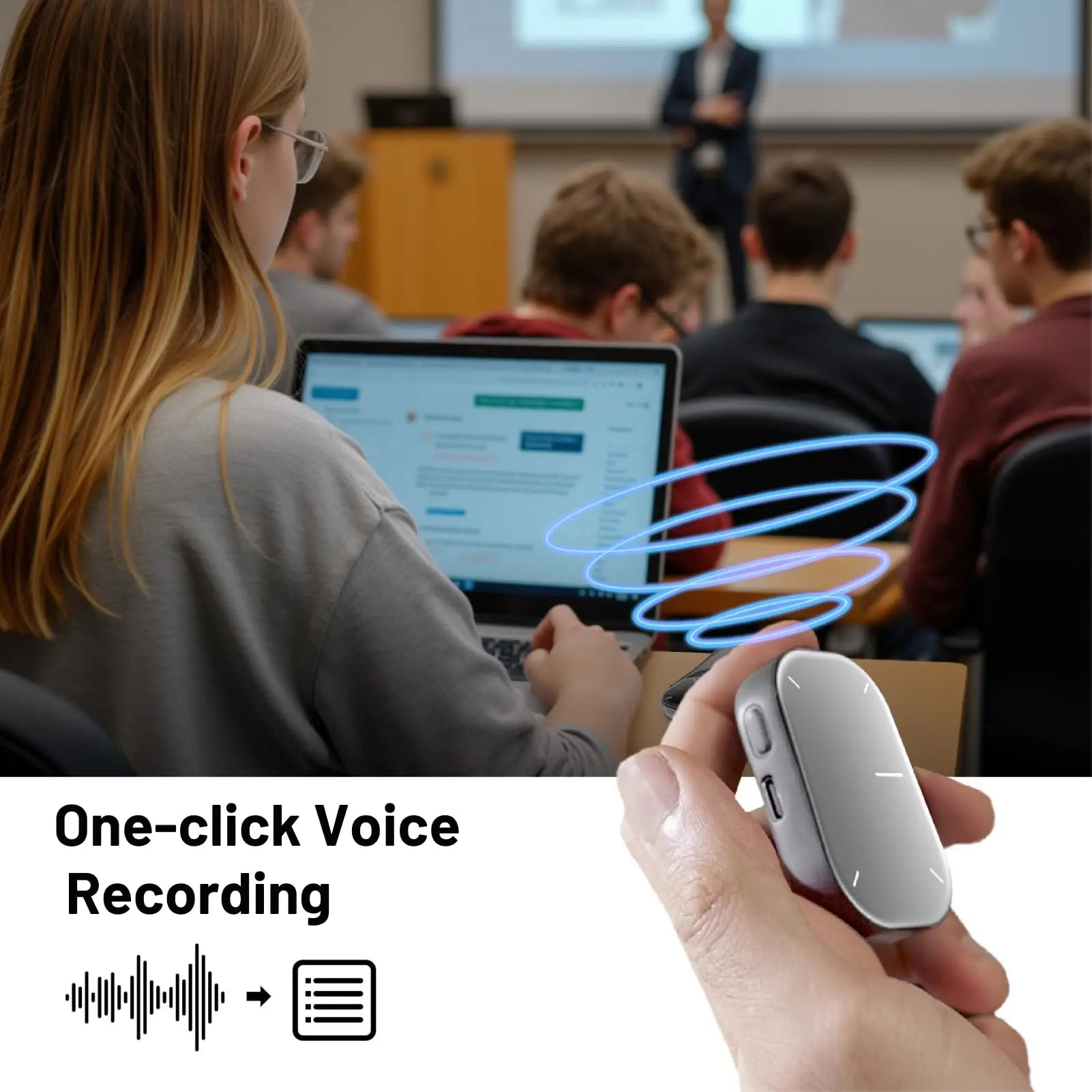 Cheerdots 2-in-1 Wireless Air Mouse & Touchpad with ChatGPT Integration