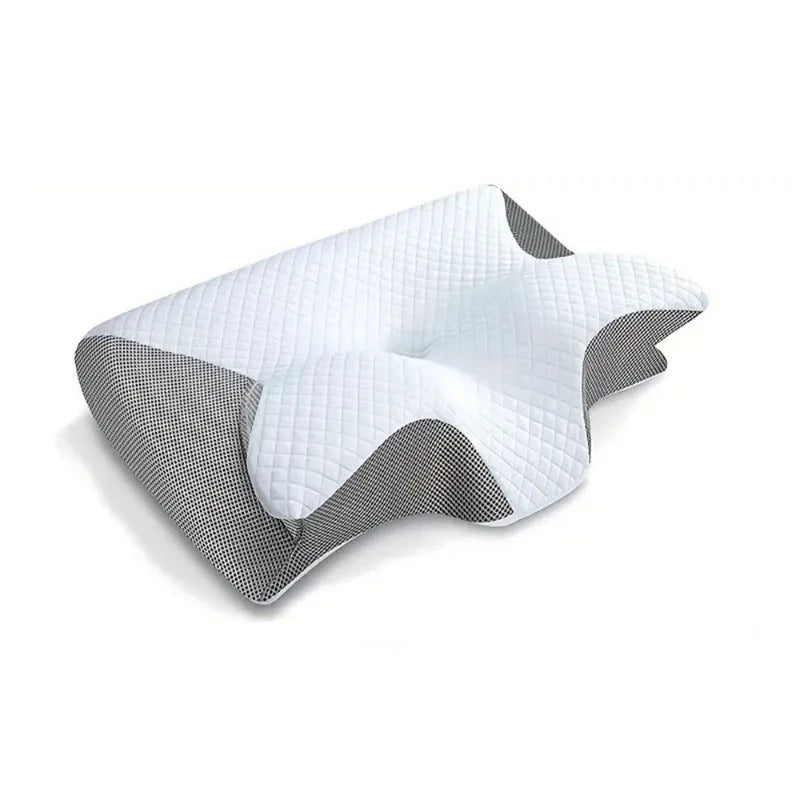 Orthopedic Memory Foam Neck Pillow for Comfort & Support