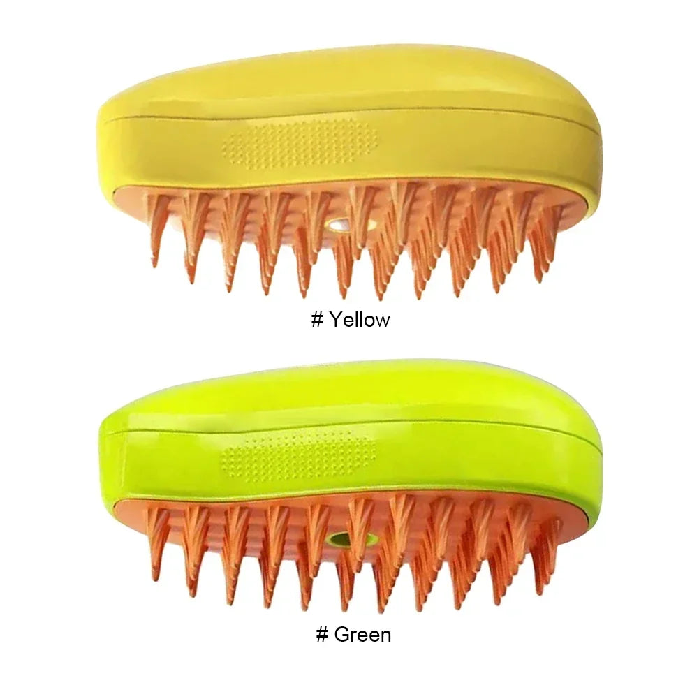 Upgraded Pet Grooming Comb & Steam Hair Remover for Dogs & Cats