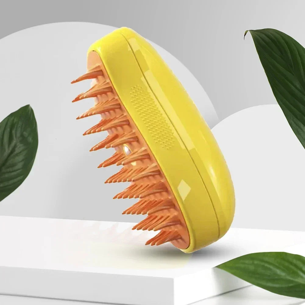 Upgraded Pet Grooming Comb & Steam Hair Remover for Dogs & Cats