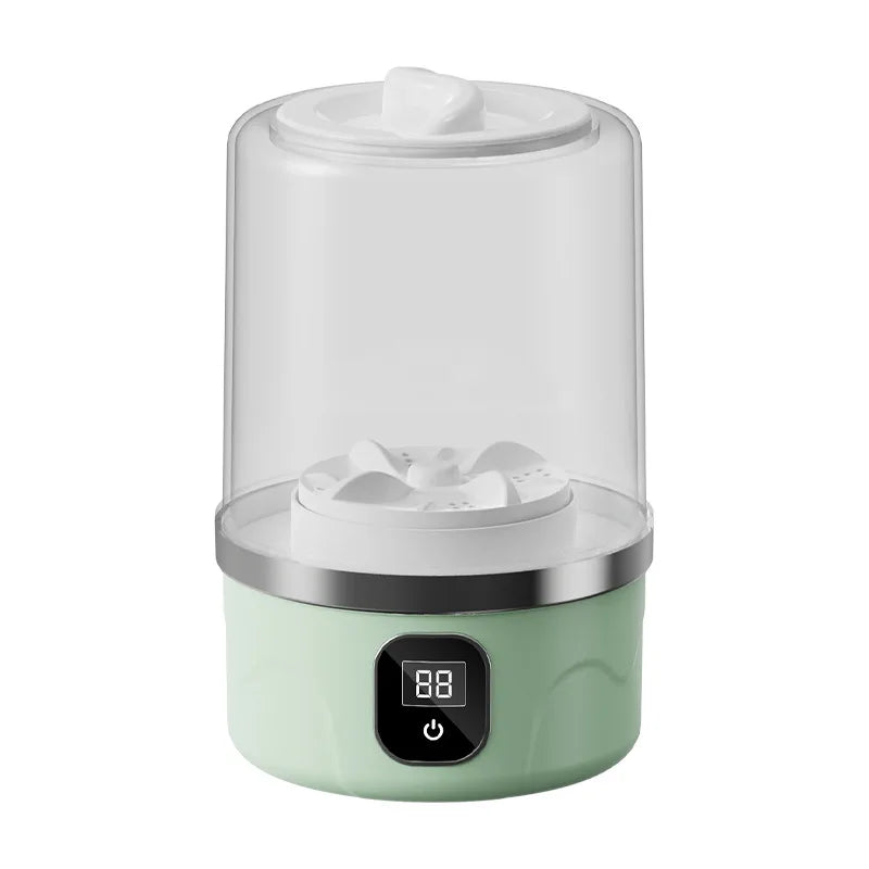 Wireless Portable 1L Mini Washing Machine for Socks & Underwear