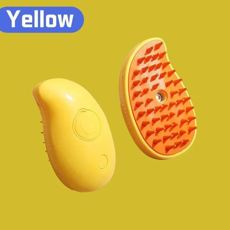 Upgraded Pet Grooming Comb & Steam Hair Remover for Dogs & Cats