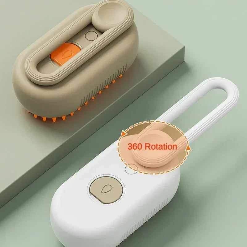 Upgraded Pet Grooming Comb & Steam Hair Remover for Dogs & Cats