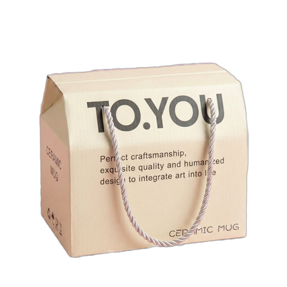 TO.YOU pastel-pink branded gift box for the Melting Cake Mug
