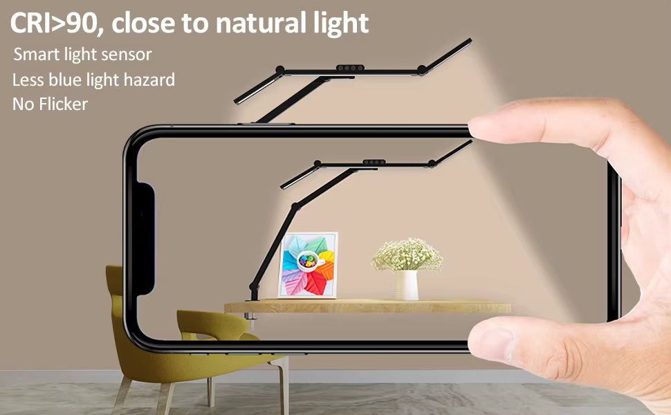 Remote Control Multi-Head Clamp Lamp