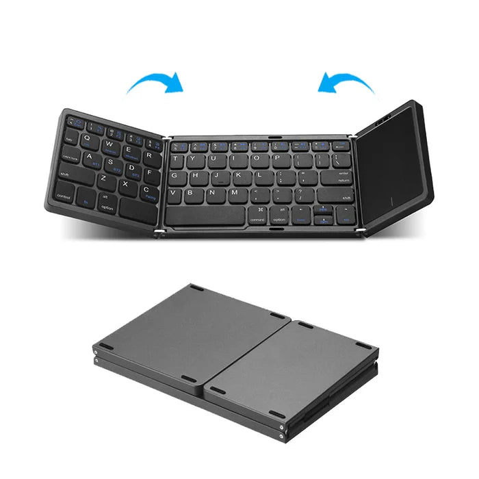 Foldable Bluetooth Keyboard With Touchpad