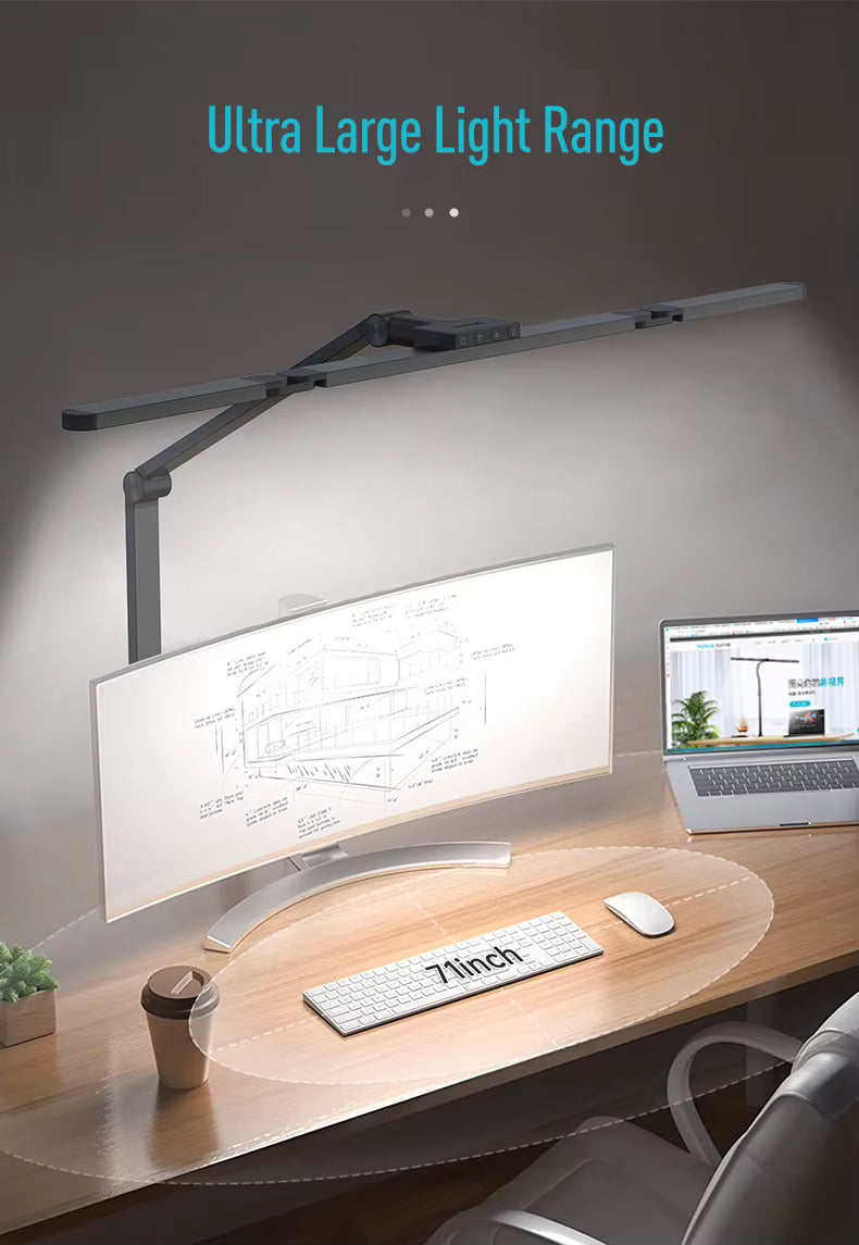 Remote Control Multi-Head Clamp Lamp