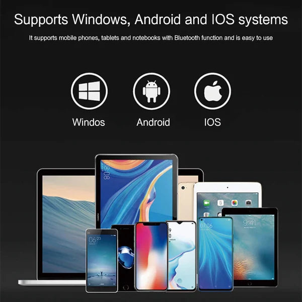 Foldable Bluetooth Keyboard With Touchpad