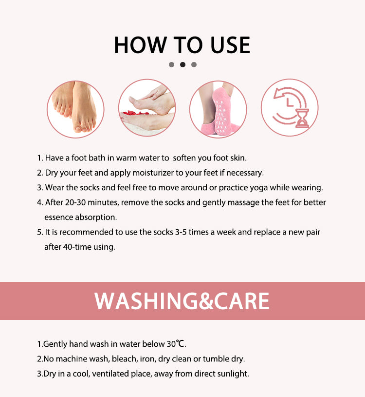 2026 Viral - Moisturizing Spa Gel Socks