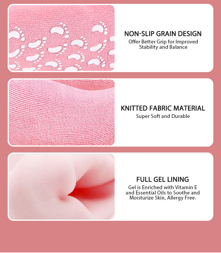 2026 Viral - Moisturizing Spa Gel Socks