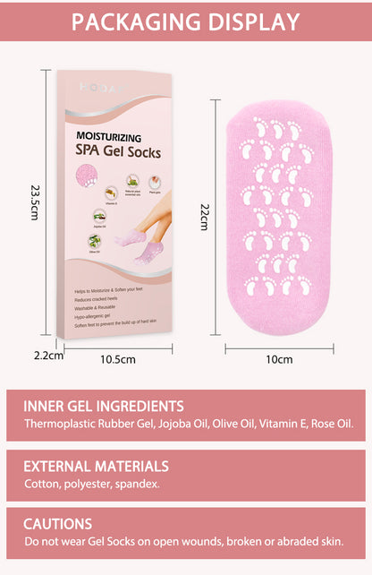2026 Viral - Moisturizing Spa Gel Socks