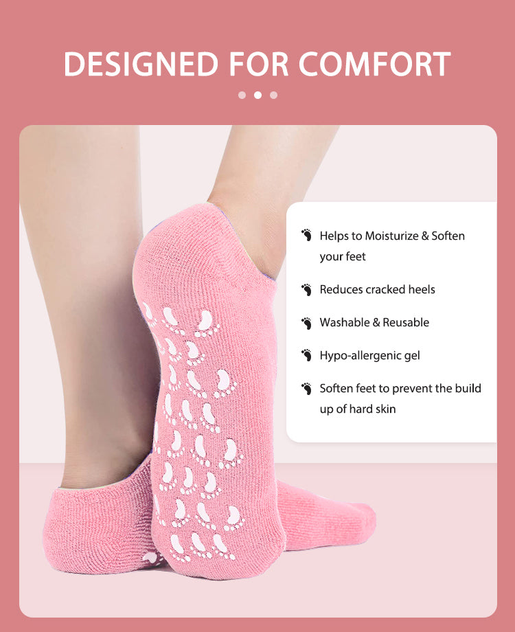 2026 Viral - Moisturizing Spa Gel Socks