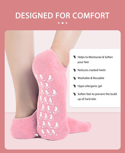 2026 Viral - Moisturizing Spa Gel Socks